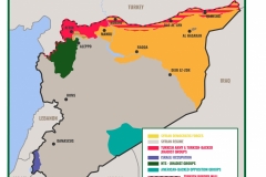 RIC MAP Syria Zones with Turkish Buffer Zone